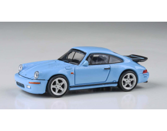 PORSCHE 911 964 RUF CTR Coupe LHD (1987), light blue 