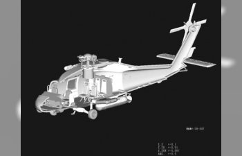 Сборная модель Вертолет SH-60F Oceanhawk