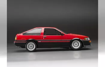 TOYOTA Corolla Levin (AE86) (1985), Red/Black