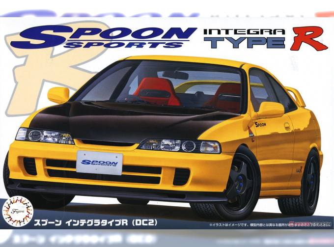 Сборная модель HONDA Integra TypeR Spoon Sports