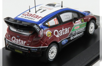 FORD Fiesta Rs Wrc N11 Rally Sardegna Italy (2013) T.Neuville - N.Gilsoul, Bordeaux Blue White