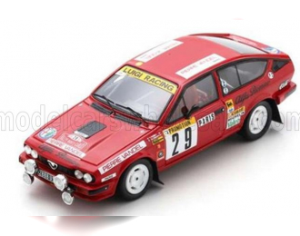 ALFA ROMEO Gtv6 (night Version) N29 Rally Montecarlo (1983) Y.Loubert - T.Fond, Red