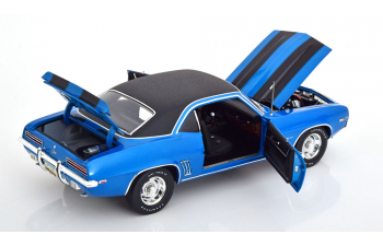 CHEVROLET Camaro Z/28 (1969), blue-metallic flatblack