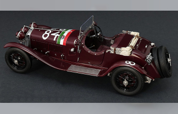 ALFA ROMEO 6C 1750 GS Mille Miglia #84 Nuvolari (1930), dsrk red