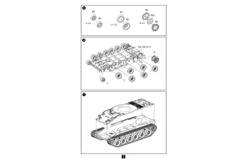 Сборная модель танк Т-80B Main Battle Tank