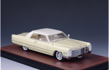 CADILLAC Coupe DeVille 1966 Cream