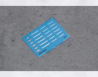 Декаль Набор хром шильдиков Ford Transit