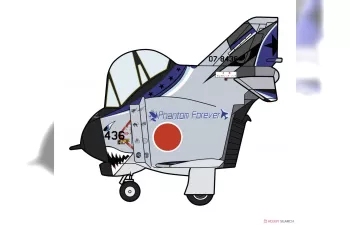 Сборная модель Eggplane F-4 Phantom II "301SQ Phantom Forever 2020"