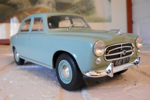 PEUGEOT 403 (1956), Auto Vintage, blue-grey