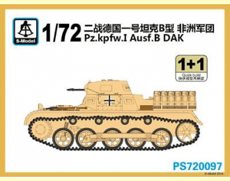 Сборная модель Немецкий легкий танк Pz.Kpfw.I Ausf. B (DAK)