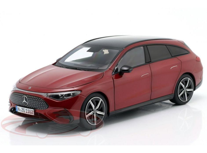 MERCEDES-BENZ CLA Shooting Brake EQ (X174) (2025), pagonian red