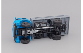 Минский 500А бортовой, голубой с серым