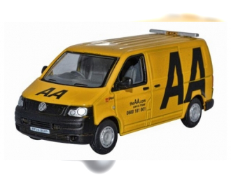 VOLKSWAGEN T5 Van AA Service (2003), yellow