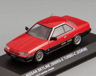 NISSAN Skyline 2000 RS-X TURBO-C (KDR30), red / black