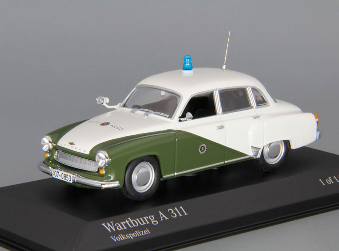 WARTBURG А 311 Volkspolizei green/white 