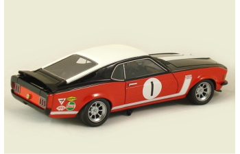 FORD Mustang Boss 302 Trans Am #1 Frank Gardner (1969), red / black / white