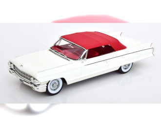 CADILLAC Eldorado Biarritz Convertible with Softtop (1962), white red