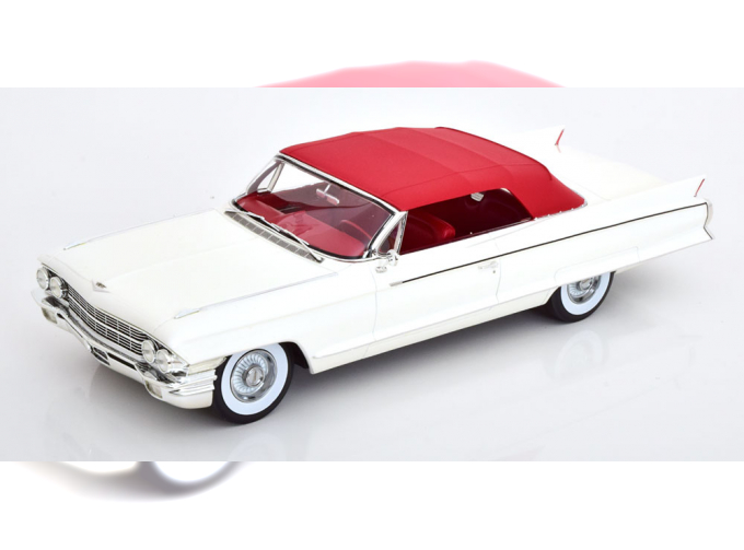 CADILLAC Eldorado Biarritz Convertible with Softtop (1962), white red