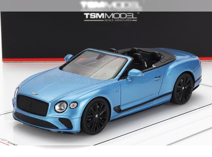 BENTLEY Continental Gt Speed Cabriolet (2022), Light Blue