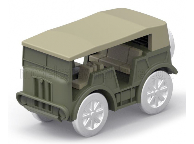 FIAT Tm40 артиллерийский тягач / Tractor Trattore Pesante Closed (1941), Military Green