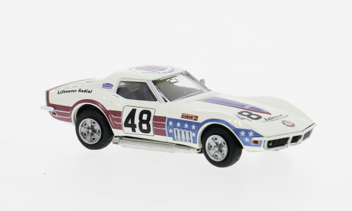 CHEVROLET Corvette C3 №48 Greenwood (1971), white