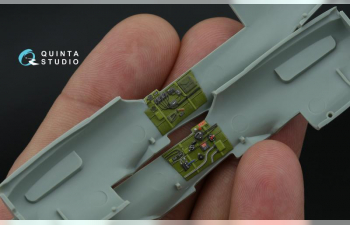 3D Декаль интерьера кабины P-40M Warhawk (Academy) (с 3D-печатными деталями)