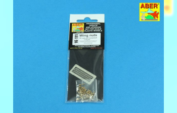 Wing nuts PE nuts with turned bolt x 30 pcs