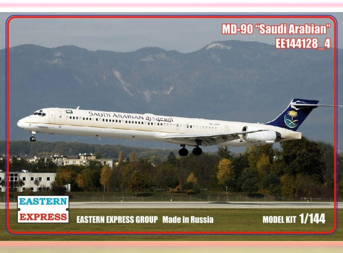 Сборная модель Авиалайнер MD-90 SAUDI ARABIAN (Limited Edition)