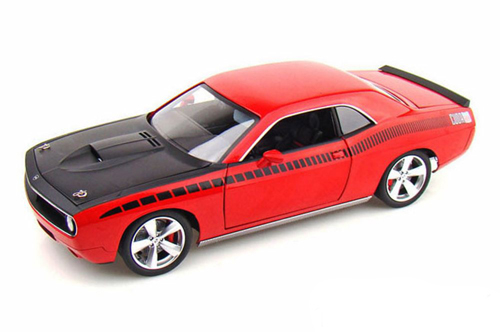 DODGE Cuda Concept / Rallye Red w / Black AAR Stripe