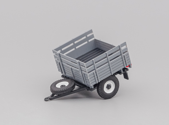 Прицеп "Сельхоз" без тента, серый / черный