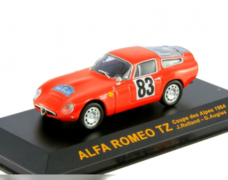 Alfa Romeo TZ, No.83, Roland/Augia, Rally Alpen 1964