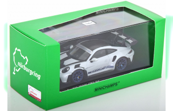 PORSCHE 911 (992) GT3 RS Nuerburgring Nordschleife 6 49 328 min (2022), light grey-metallic