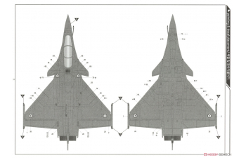 Сборная модель Dassault Rafale C `EC 1/7 Provence 2012'