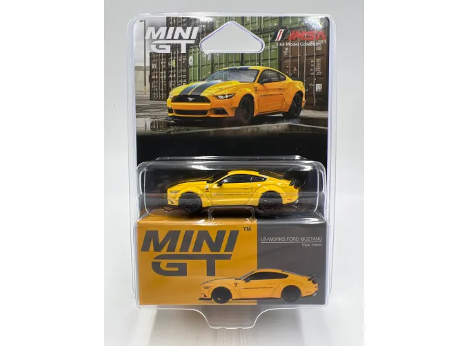 FORD Mustang GT LB-Works, yellow/black