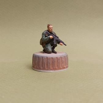 Фигура 0899 Позывной ЗЕД, окрашенная (цвет в ассортименте)