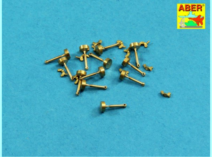 Wing nuts with turned bolt x 12 pcs