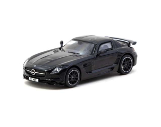 Mercedes-Benz SLS AMG CoupÃ© Black Series, black metallic