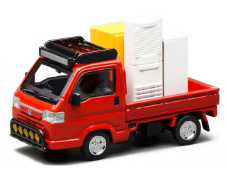 HONDA ACTY TRUCK CUSTOM (1985), red