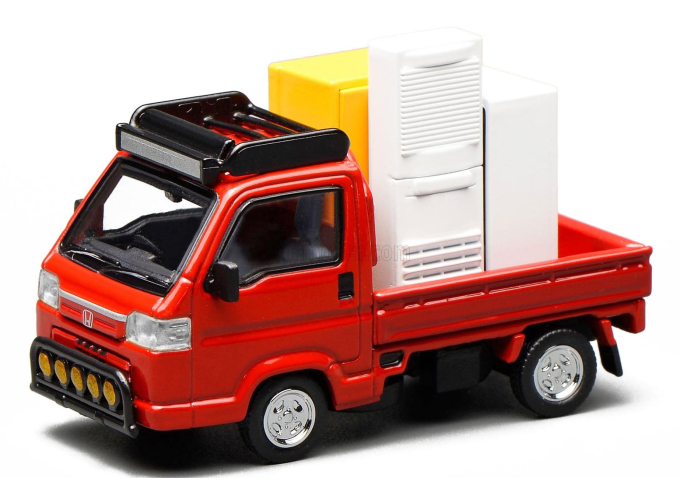 HONDA ACTY TRUCK CUSTOM (1985), red