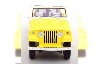 JEEP Jeepster Commando (1970), gelb/white