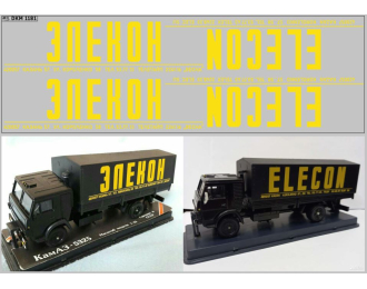 Декаль ЭЛЕКОН