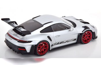 PORSCHE 911 (992) GT3 RS (2023), silver red