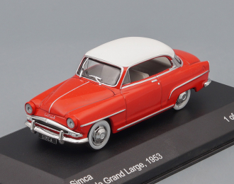 SIMCA Aronde Grand Large (1953), red/white