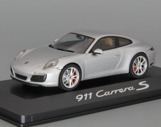 PORSCHE 911 Carrera S (991 II) (2017), rhodium silver metallic