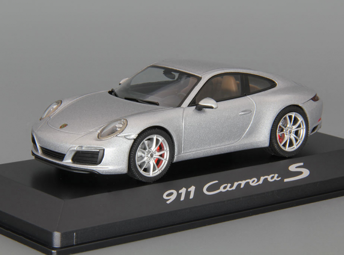 PORSCHE 911 Carrera S (991 II) (2017), rhodium silver metallic