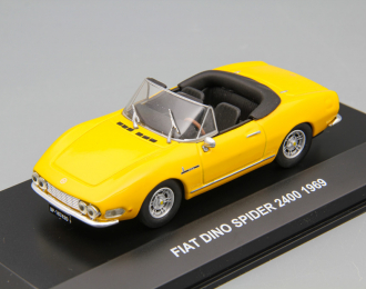 FIAT Dino Spider 2400 (1969), yellow