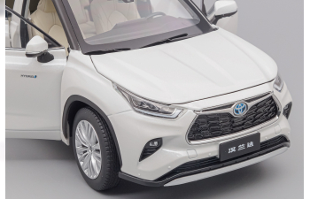 TOYOTA Highlander, white metallic