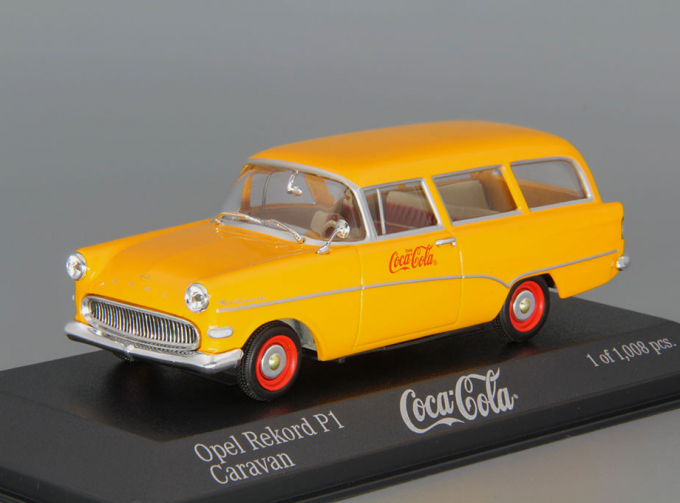 OPEL Rekord P1 Break "Coca Cola" (1958), orange