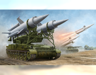 Сборная модель Российский зенитно-ракетный комплекс 2К11А "Круг-А"