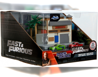 ACCESSORIES Diorama - Nano Toretto's Cafe' Scene Fast & Furious, Various